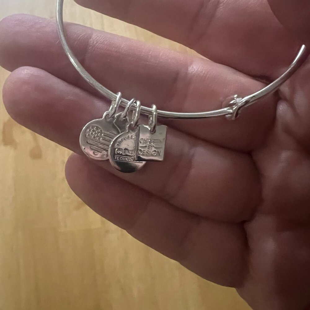 Alex and Ani Snowman Bracelet